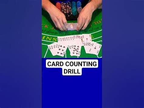 card counting drills
